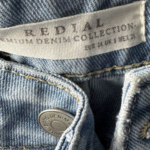Jeans ripped, like new, blue, size XS