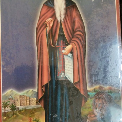 Religious icons used, pack of 6, blessing from monasteries and churches