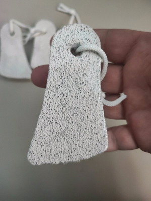 Pumice stone set of 2 for pedicure with cord new