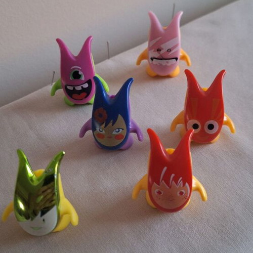 Crazy Friends Kinder Joy collectible set like new