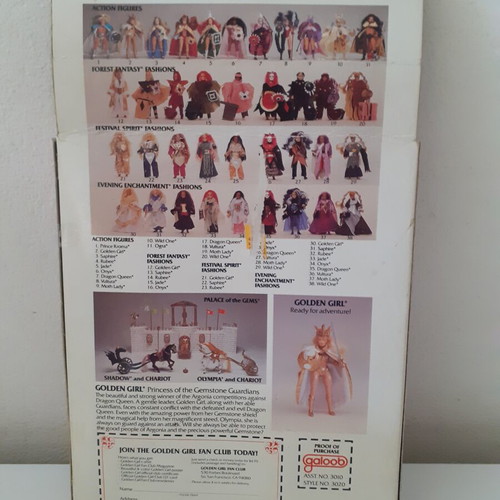Golden Girl (Galoob) 1984 figure new, sealed