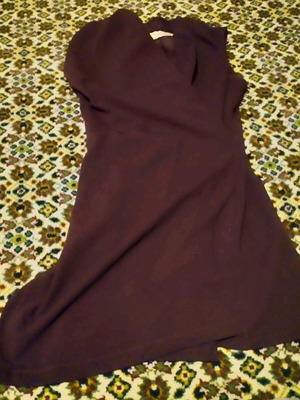 Eggplant dress like new, no defects, size S