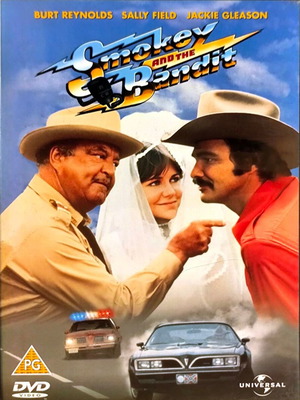 Smokey and the Bandit DVD μεταχειρισμένο, περιπέτεια κωμωδία με αγγλικούς υπότιτλους