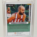 Donruss Euroleague NET Marvels 2024-25 Red Laser autograph card Vassilis Spanoulis