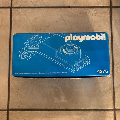 Playmobil 4375 Railway Transformer 14V Controller used with box