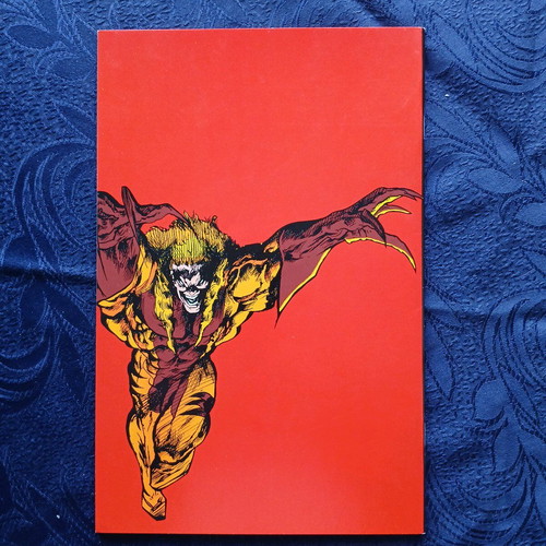 Sabretooth limited series 4 issues used with Larry Hama signature
