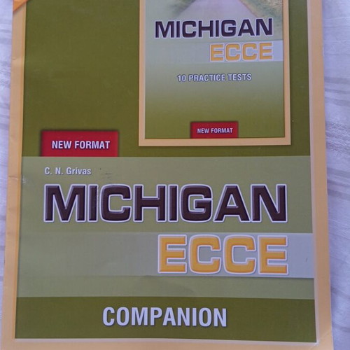 Michigan ECCE companion book like new, English learning Lower