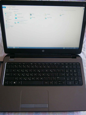 HP 255 G3 μεταχειρισμένο laptop με 4-core CPU και 4GB RAM