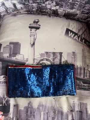 Sequin crossbody bag used