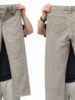 Diesel Ochise Cotton XXX Legwear pants used, beige, size 29