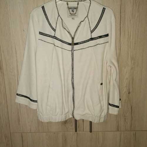 Bomber Garcia Jeans beige like new, with zipper, size L