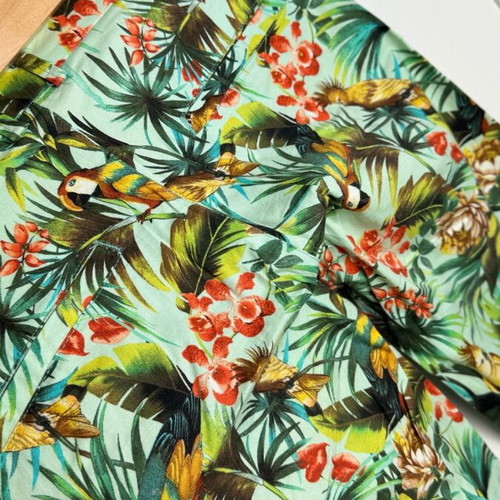 Zara women's pants used, size 36 multicolor green