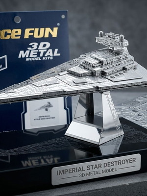 Star Wars Imperial Star Destroyer 3D metal model Piece FUN