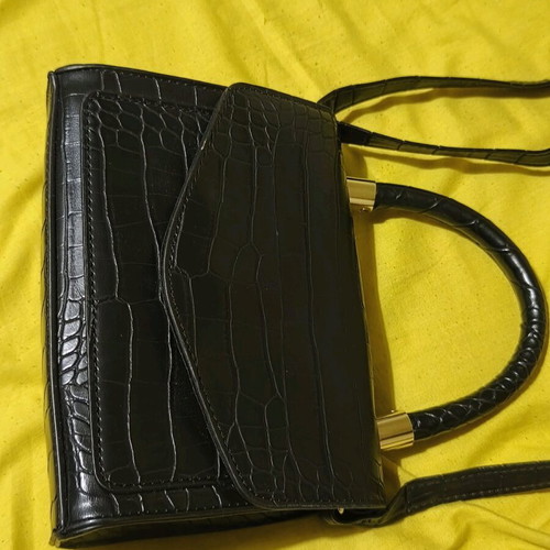 Black evening bag Primark like new, handheld or shoulder
