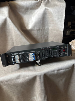 Lite-Puter DX-626A II professional DMX dimmer pack 6 channels like new