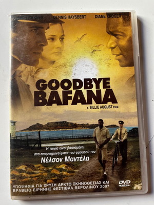 Goodbye Bafana DVD used, biographical historical drama with subtitles