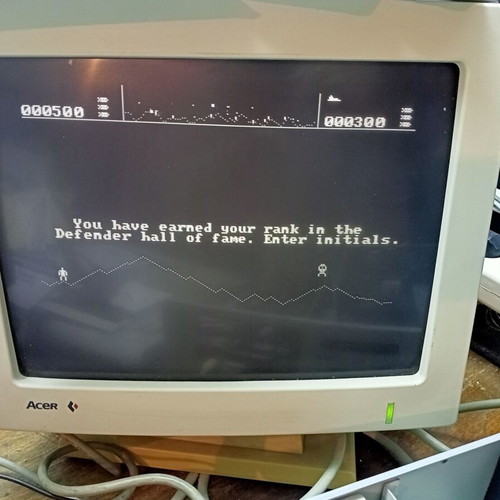 Acer CGA Monochrome Monitor used