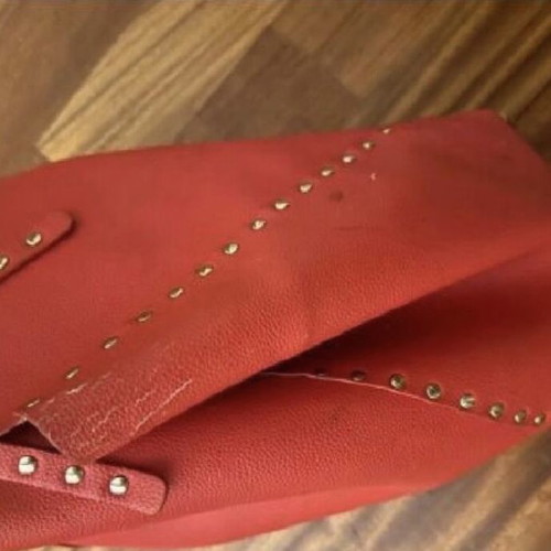 Double-sided bag used with wallet and zipper