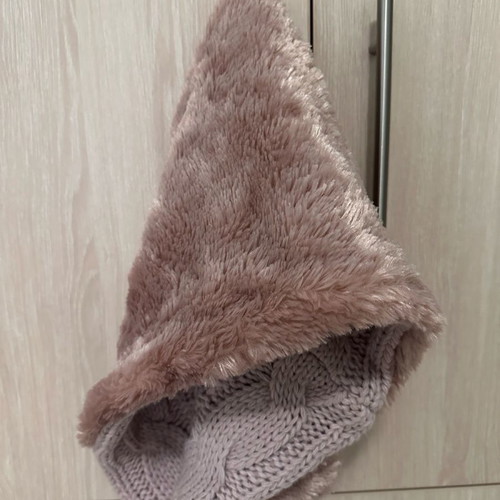 Scarf type neck like new, double-sided
