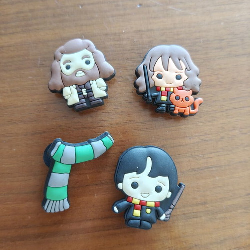 Pins for Crocs Harry Potter set of 4 new, multicolor