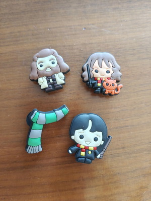 Pins for Crocs Harry Potter set of 4 new, multicolor