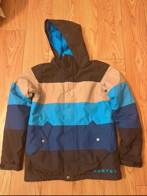 Burton jacket used for snow sports, medium fit