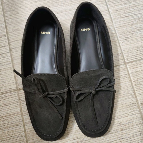 Mango women's moccasins brown size 40 like new