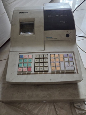 Samsung ER-350F vintage ηλεκτρονική ταμειακή μηχανή, συλλεκτική