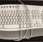 Microsoft Internet Keyboard μεταχειρισμένο, ρετρό ενσύρματο μοντέλο PS/2 RT9443