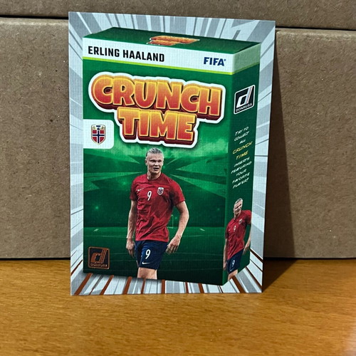 Panini Donruss Haaland Crunch Time new