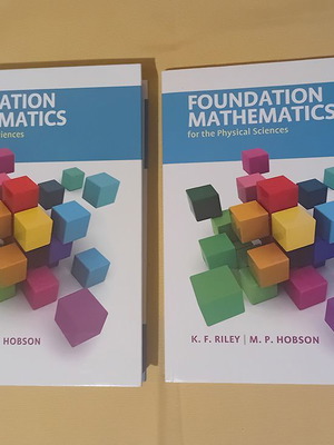 Foundation Mathematics for the Physical Sciences and Student Solution Manual like new, 2 books