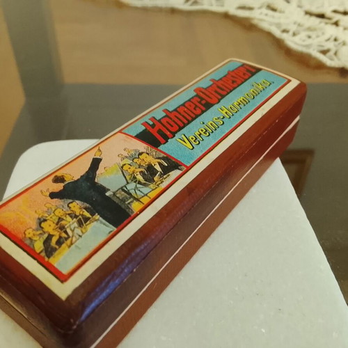 Hohner-Orchester I Vintage Harmonica New in Original Box