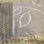 Table runner handmade with fabric composition, new