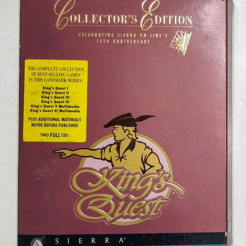 Kings Quest Collector's Edition PC παιχνίδι πολύ καλή κατάσταση