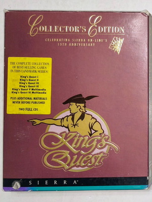 PC King's Quest Collector's Edition Big Box σαν καινούργιο