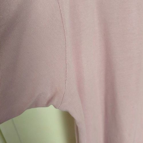 Lacoste men's long sleeve polo shirt, pink powder, XXL
