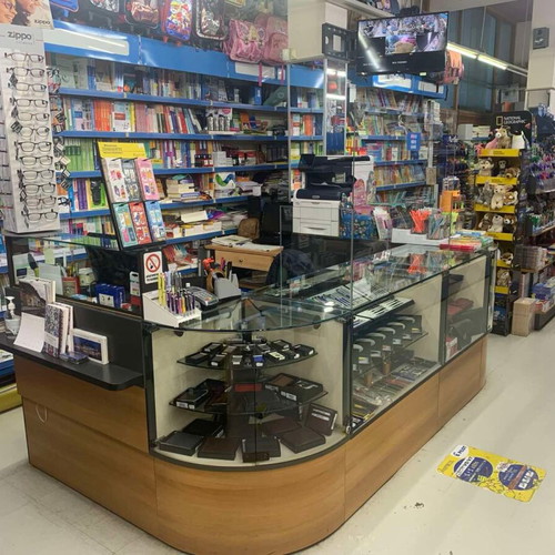 Professional Store Shelves like new, metal and wood by Spider and Voyatzoglou