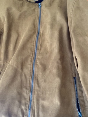 Pull & Bear leather jacket like new, size extra large