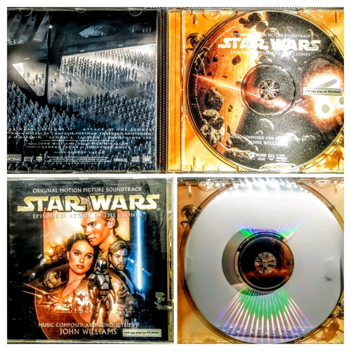 CD Star Wars Episode II Attack of the Clones like new, music by John Williams