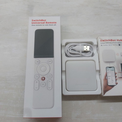 SwitchBot Universal Remote and Hub Mini new smart home kit with Matter