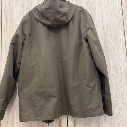 McKinley waterproof jacket XL with fleece, olive green