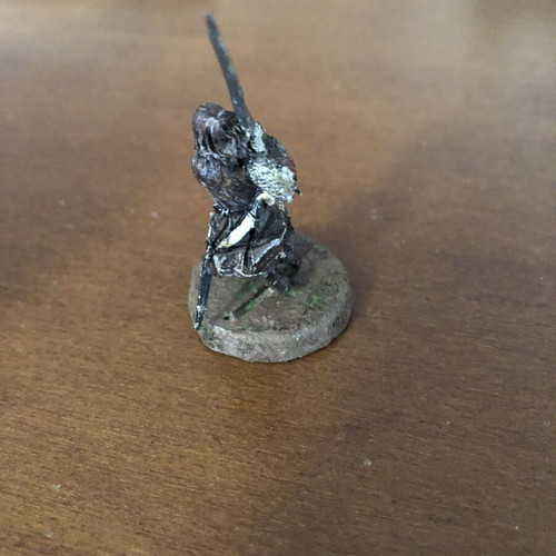 Aragorn metal figure used, 28mm Games Workshop classic