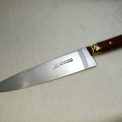 Okapi Chef Knife Vintage Genuine Germany Bakelite Handle 1980s