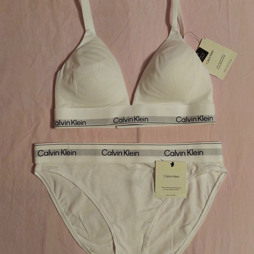 Calvin Klein white underwear set size M, brand new