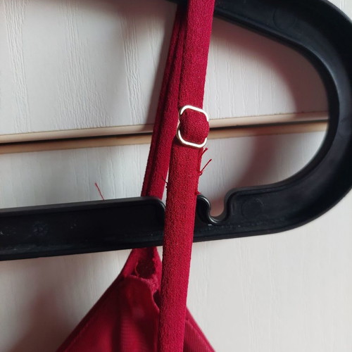 Burgundy one-piece jumpsuit used, one size