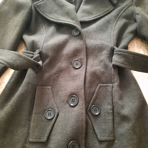 Benissimo coat gray anthracite like new, size S