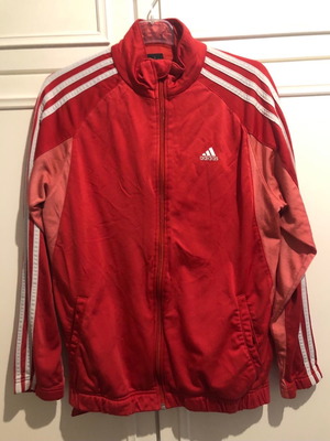 Adidas jacket unisex oversized κόκκινο μέγεθος M