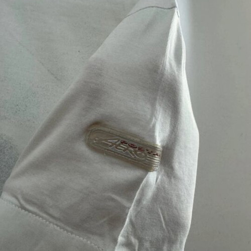 Aero white T-shirt size L like new, cotton