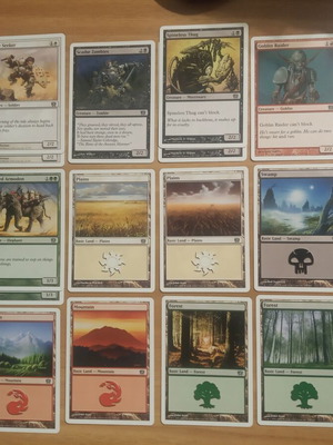 Magic the Gathering 2003 ? 22 διαφορετικές κάρτες και demo game οδηγίες Myr Wolf