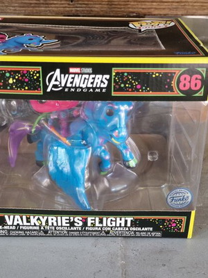 Funko Pop! Rides Deluxe Marvel Avengers Endgame Valkyries Flight #86 new